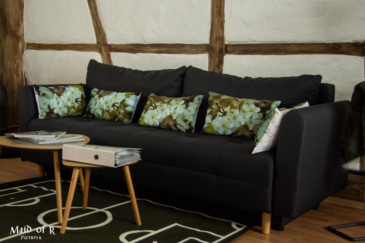 Hof Vierzehnender Im Hohen Venn - 70Qm Fachwerk-Studio - Grosses Wohn-Schlafzimmer Mit Dachterrasse Und Kaminofen - Separate Kueche - Perfekt Fuer Paare - Monschau - Eifel - Hunde Willkommen - Islandpferde Kültér fotó