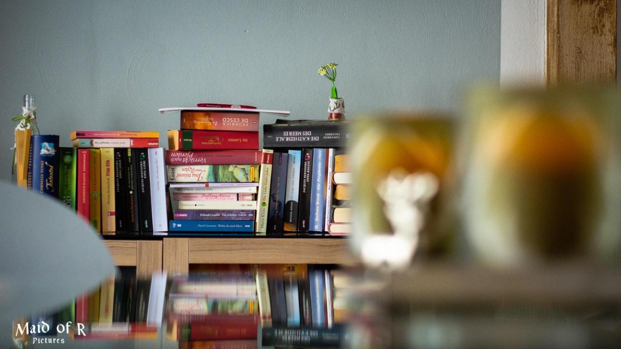 Hof Vierzehnender Im Hohen Venn - 70Qm Fachwerk-Studio - Grosses Wohn-Schlafzimmer Mit Dachterrasse Und Kaminofen - Separate Kueche - Perfekt Fuer Paare - Monschau - Eifel - Hunde Willkommen - Islandpferde Kültér fotó