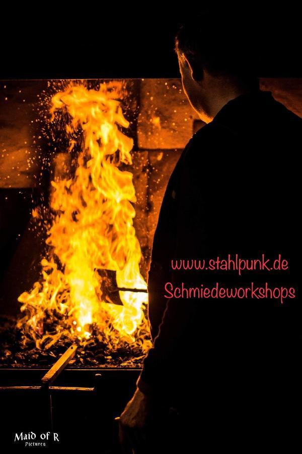 Hof Vierzehnender Im Hohen Venn - 70Qm Fachwerk-Studio - Grosses Wohn-Schlafzimmer Mit Dachterrasse Und Kaminofen - Separate Kueche - Perfekt Fuer Paare - Monschau - Eifel - Hunde Willkommen - Islandpferde Kültér fotó